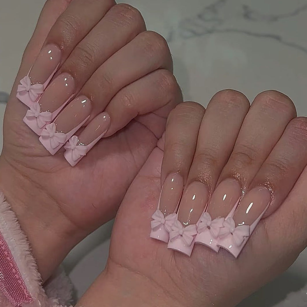 Creative Nail Art Set with Bow Decorations Stornfield