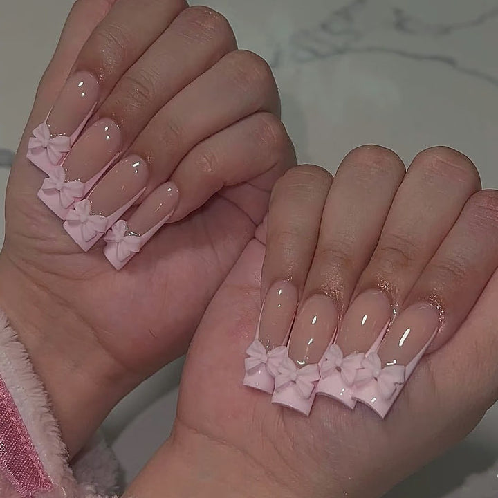 Creative Nail Art Set with Bow Decorations Stornfield