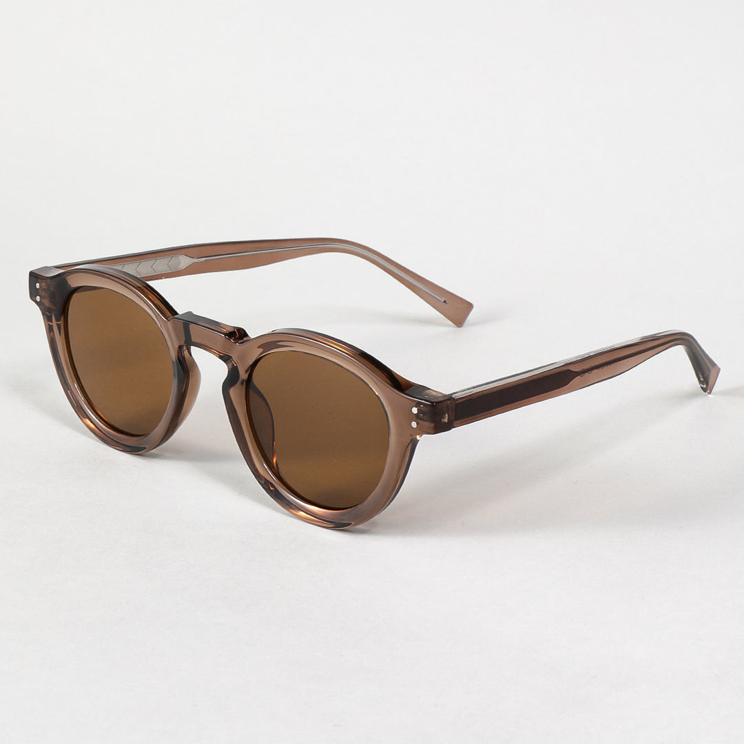 Ladies fashionable sunglasses in classic round style Stornfield