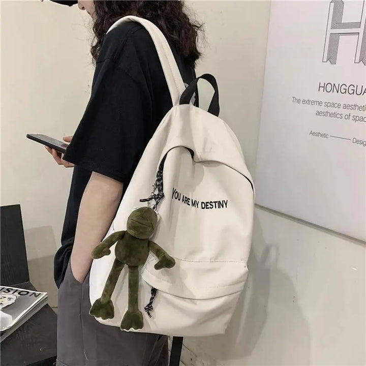 Trend backpack with playful charms Stornfield