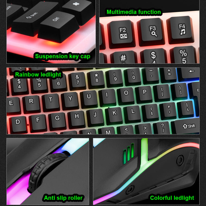 RGB Mechanical Gaming Keyboard with Customizable Backlighting Stornfield