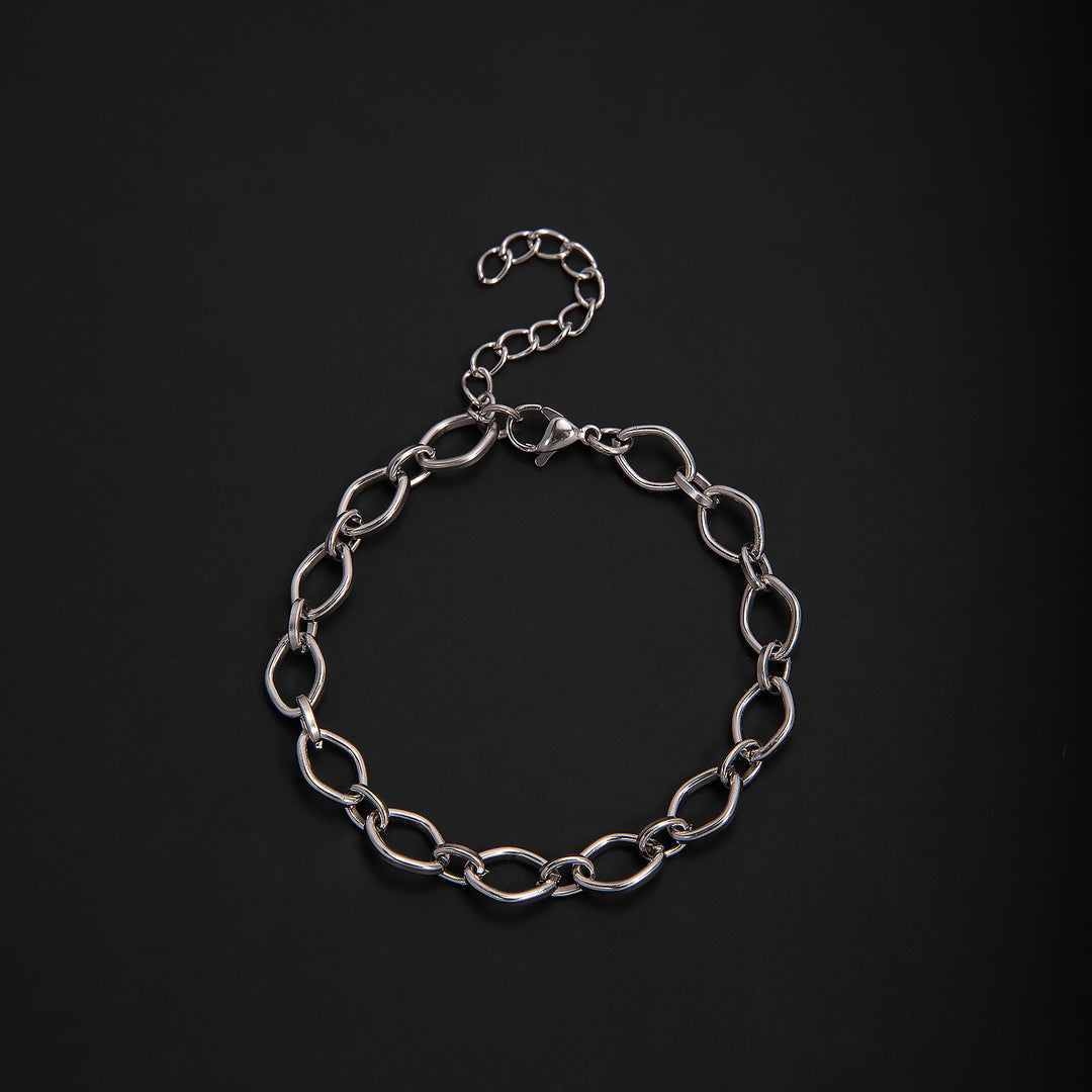 Textured Chain Link Bracelet Stornfield