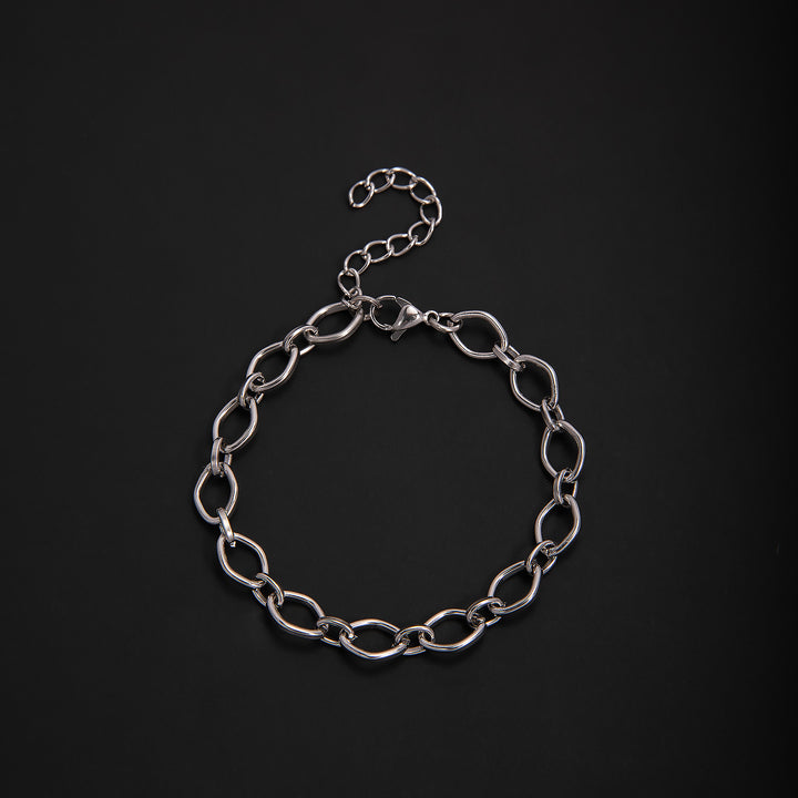 Textured Chain Link Bracelet Stornfield