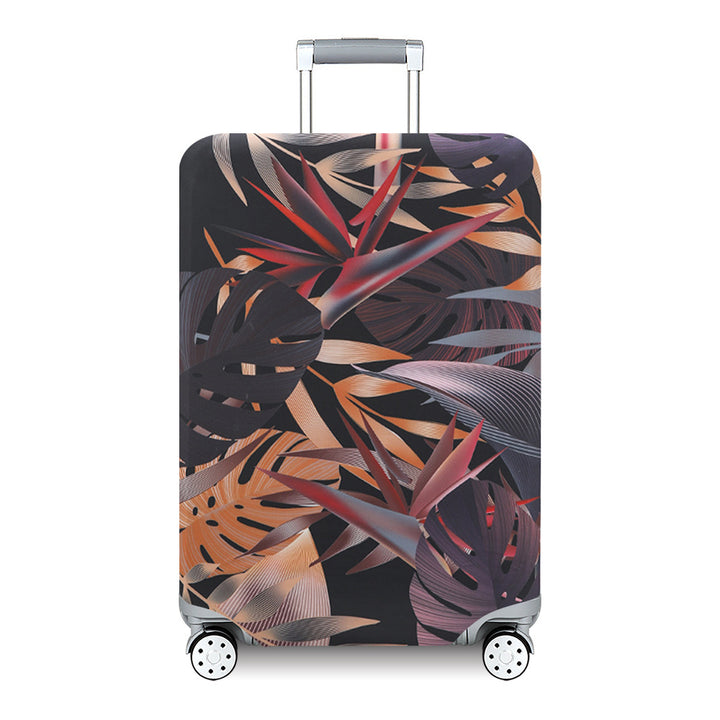 Women's Hard Shell Suitcase with Exotic Plant Pattern Stornfield