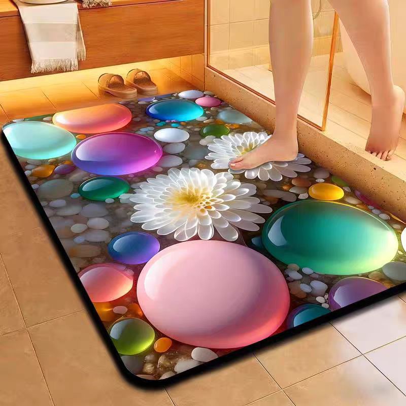 Artistic Decorative Bath Rug