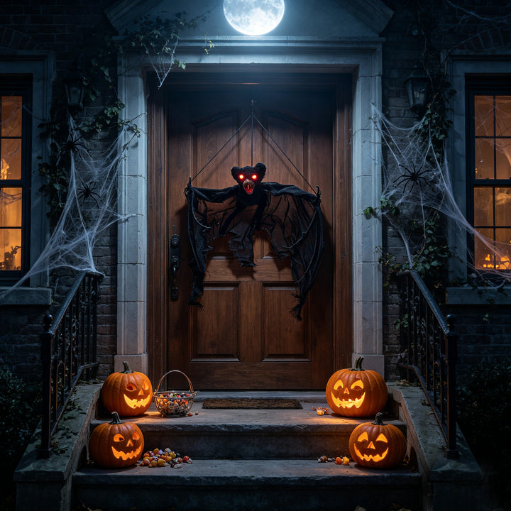 Creepy Bat Decorative Figure