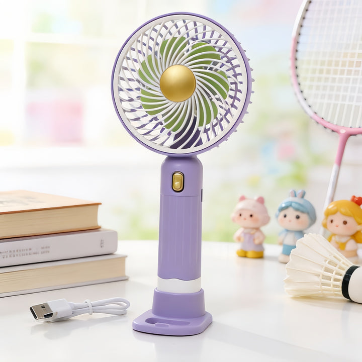 Ladies Portable Handheld Fan with Variable Speed Mode Stornfield