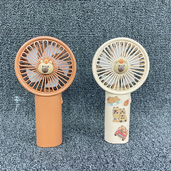 Unisex Portable Hand Fan with Cute Animal Design and USB Charging Function Stornfield