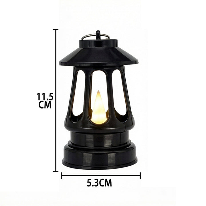 Nostalgic Oil Lantern with LED Lighting Stornfield