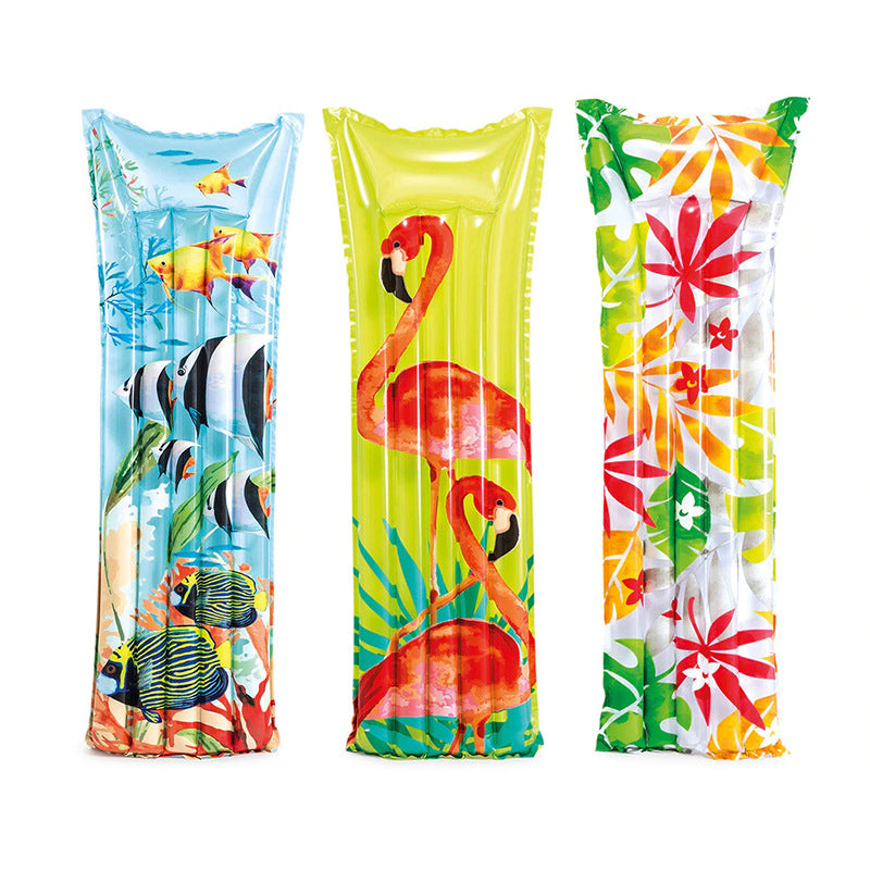 Women Inflatable Lounge with Tropical Pattern Stornfield