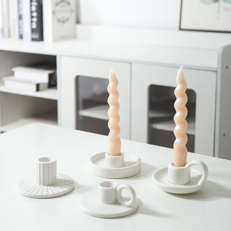 Minimalist Ceramic Candle Holder Stornfeild