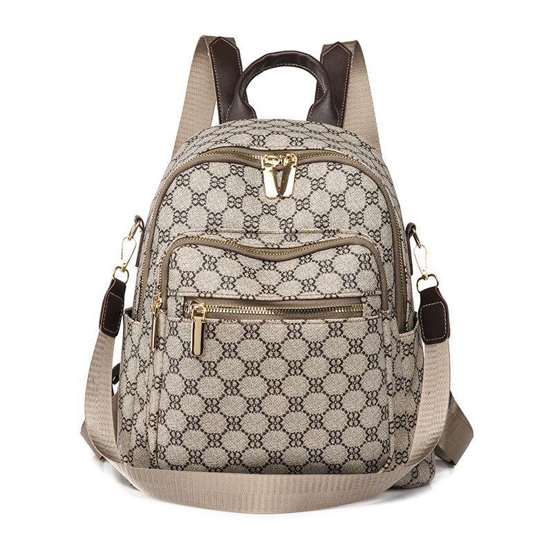 Chic Multi-Pocket Quilted Backpack Stornfield