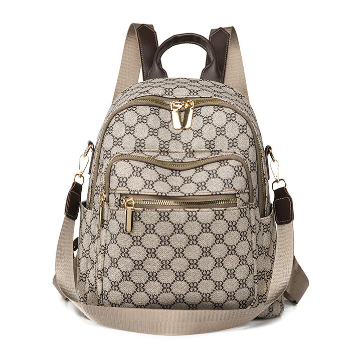 Chic Multi-Pocket Quilted Backpack Stornfield