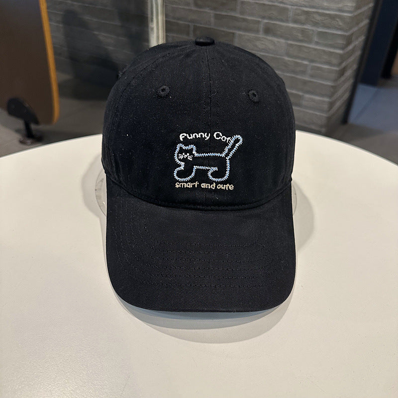 Women's Playful Cat-Themed Baseball Cap Stornfield