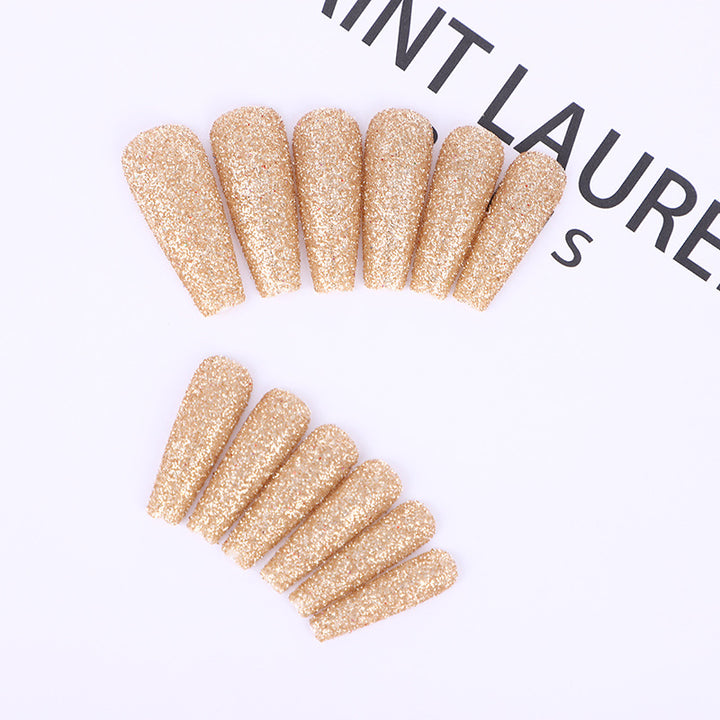 High-quality artificial nails with glitter effects Stornfield