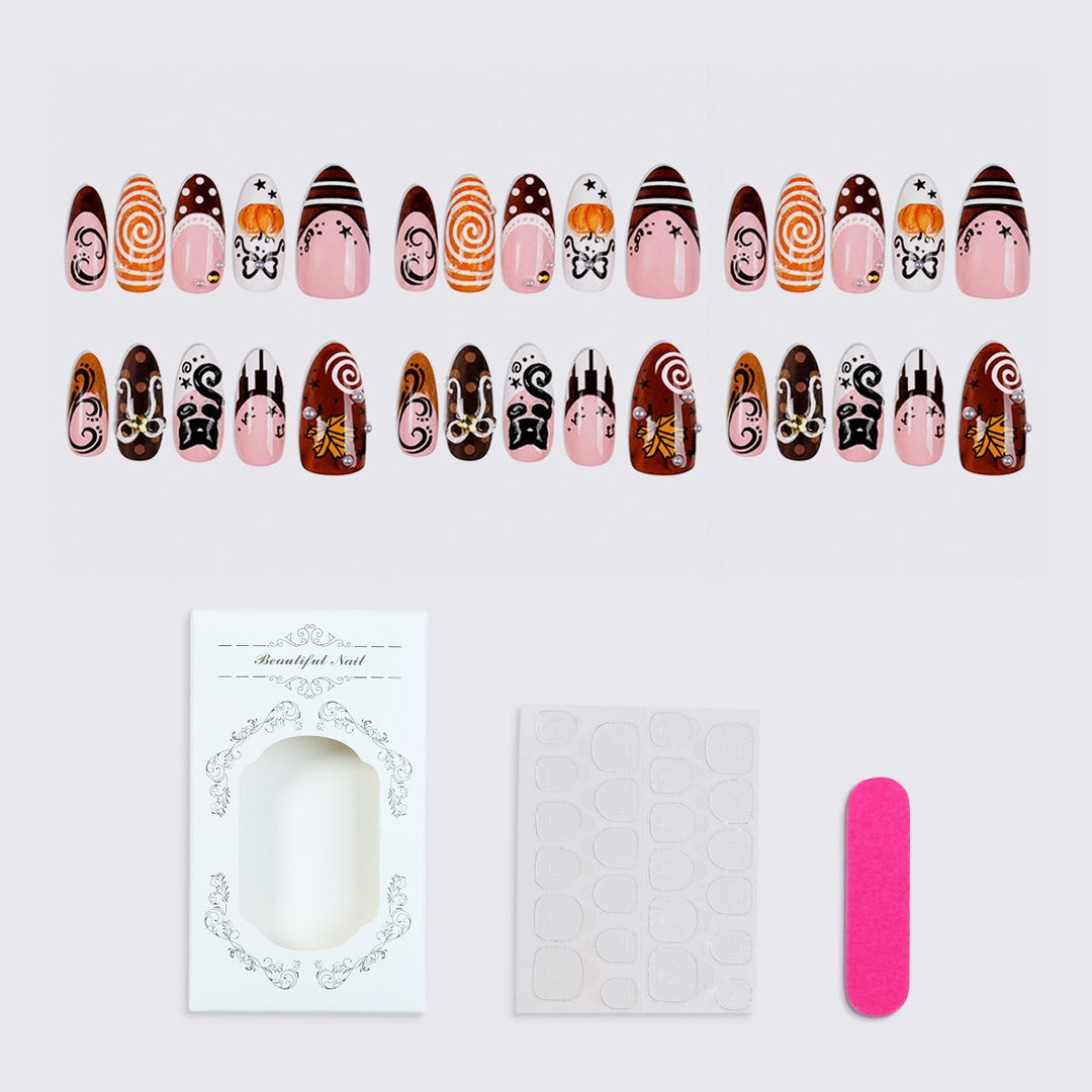 Playful designed artificial nails Stornfield