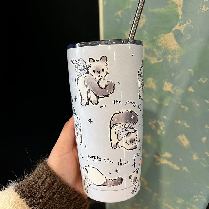 Ladies Insulated Mug with Funny Animal Design Stornfield