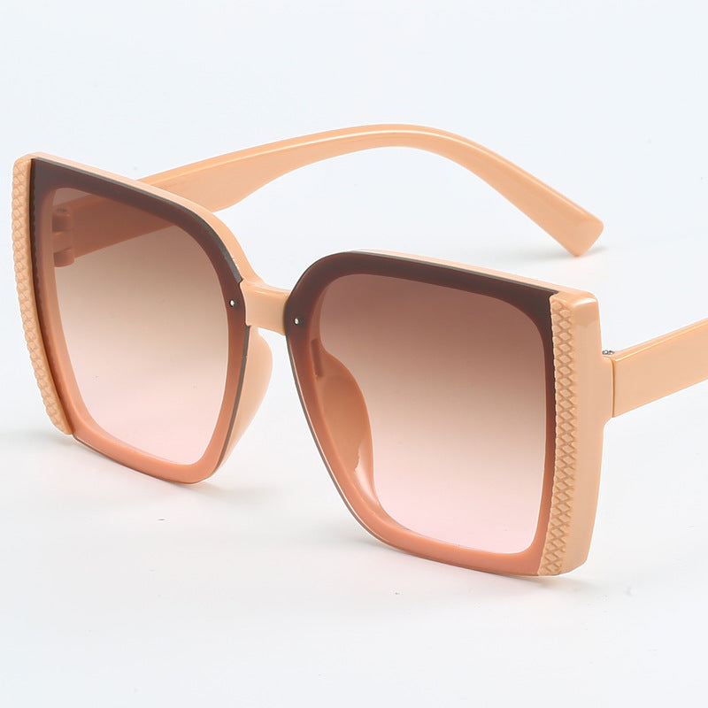 Women oversized designer sunglasses in modern woven design Stornfield