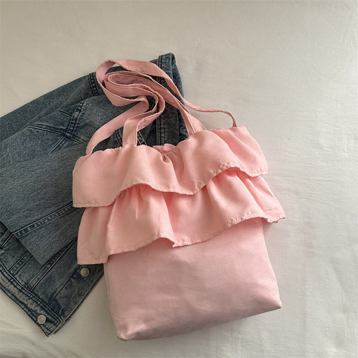 Chic Ruffled Tote Bag Stornfield