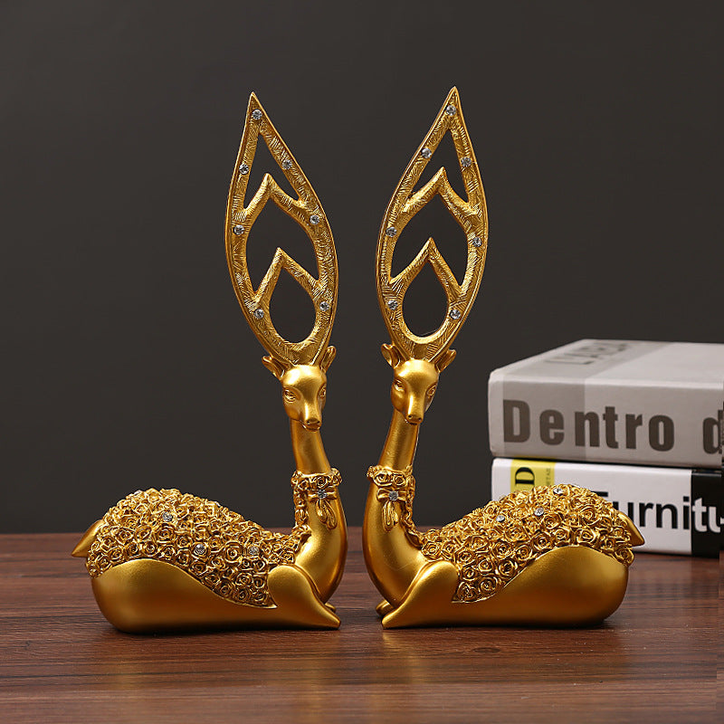 Elegant and artistic antler decorative figures Stornfield