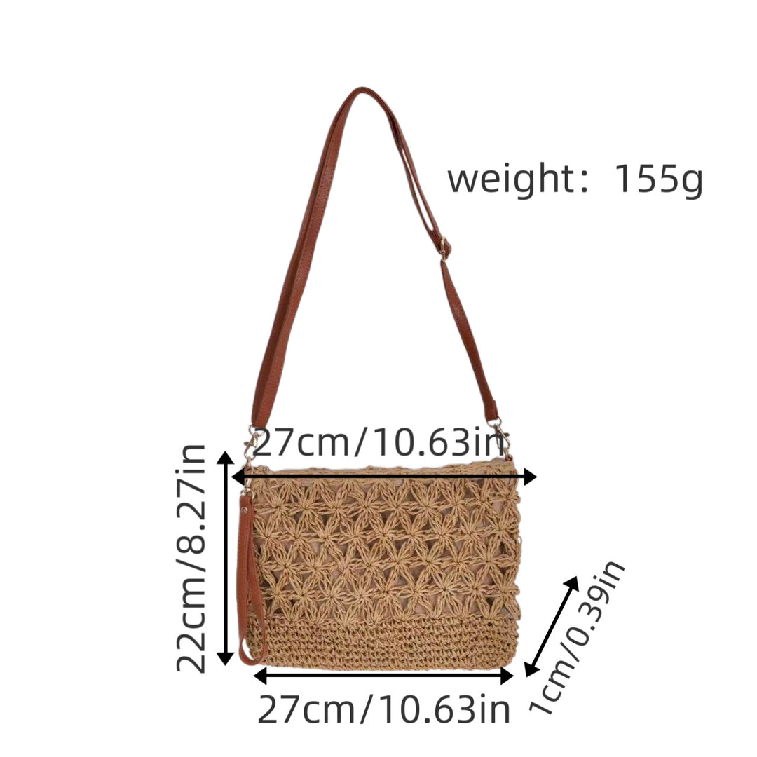 Handbag with delicate floral pattern Stornfield