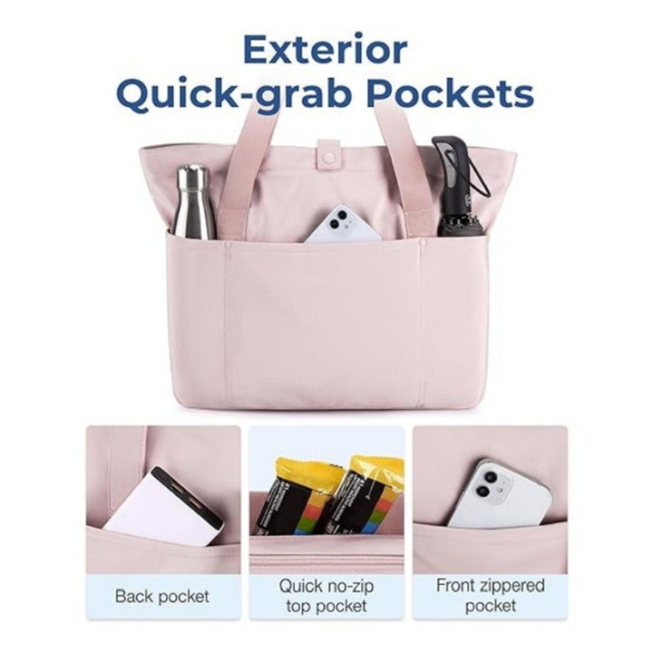 Spacious shoulder bag with removable inner pocket Stornfield