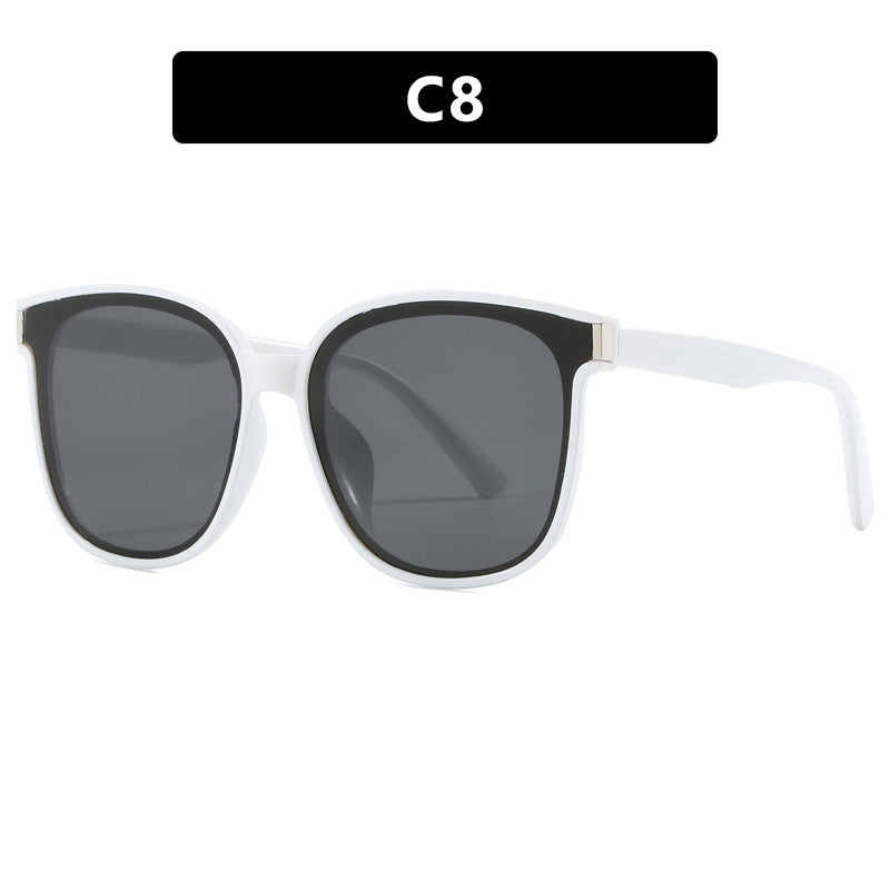Women's stylish sunglasses with high-quality, transparent plastic frame Stornfield
