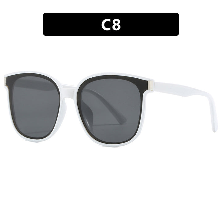 Women's stylish sunglasses with high-quality, transparent plastic frame Stornfield