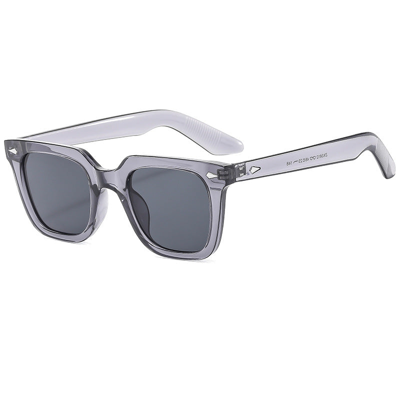 Ladies fashionable glasses with oversized, transparent frame Stornfield