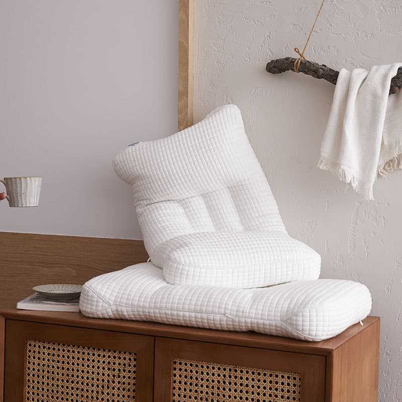 Ergonomic Quilted Floor Backrest and Seat Cushion Set