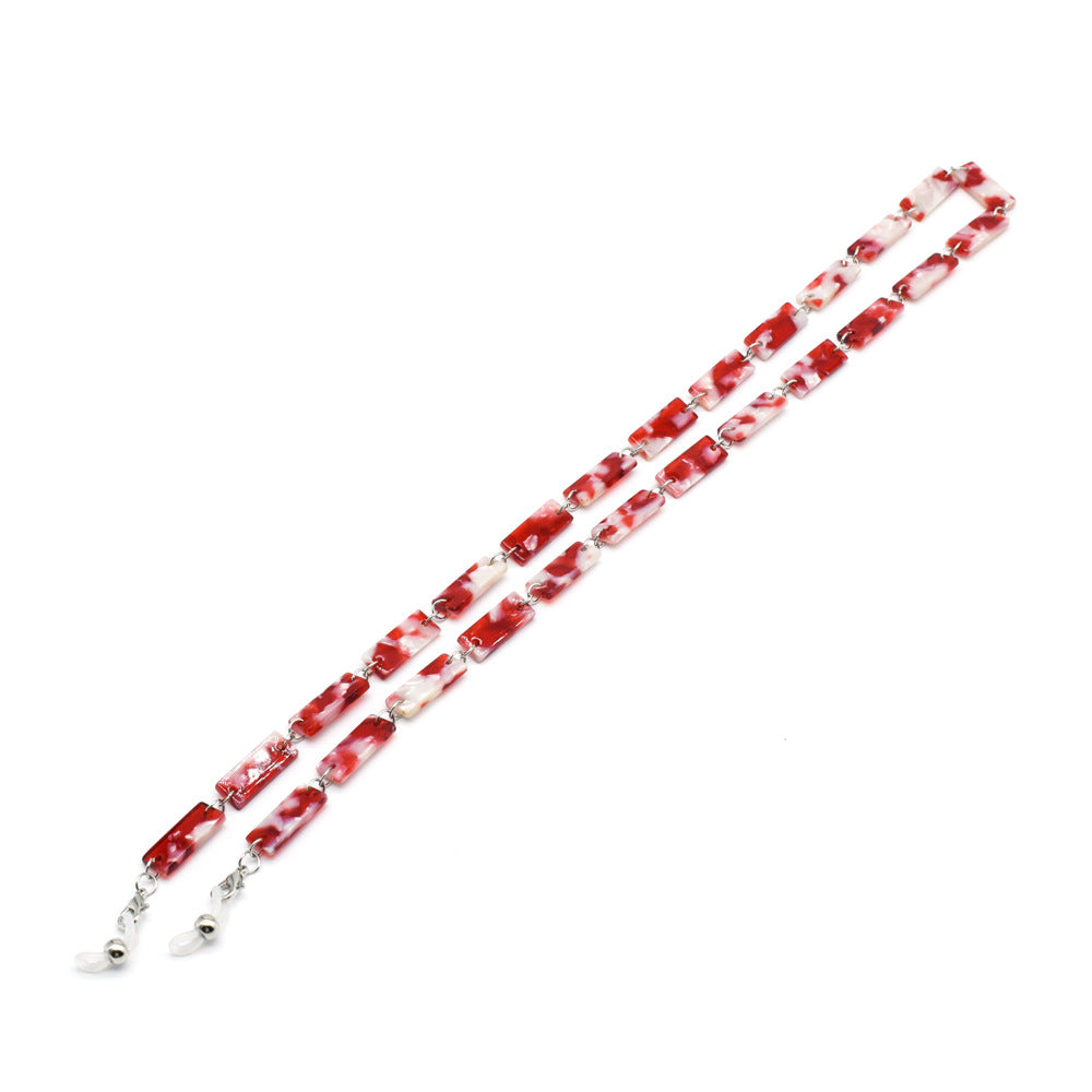 Stylish Tortoiseshell Pattern Eyewear Chain Stornfield