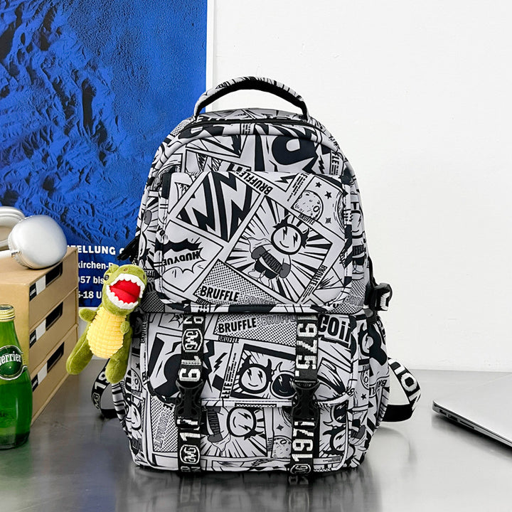 Urban Graphic Print Backpack Stornfield