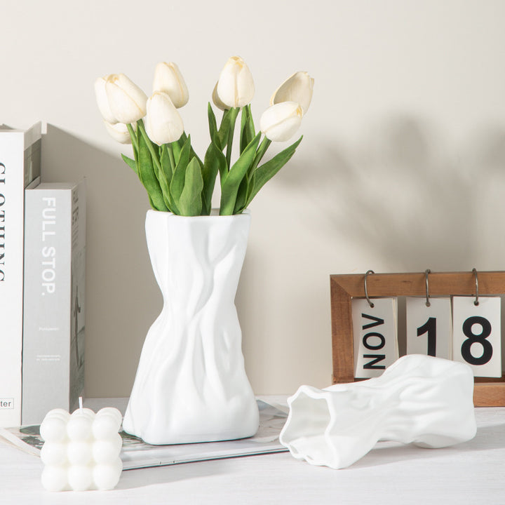 Abstract Wave-Design Decorative Vase Stornfeild