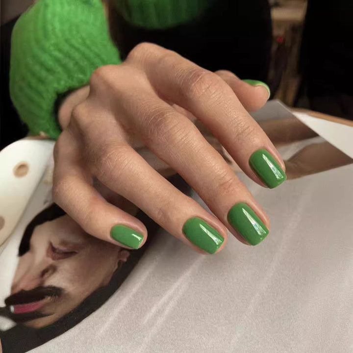 Glossy Press-On Nail Tips Collection Stornfield