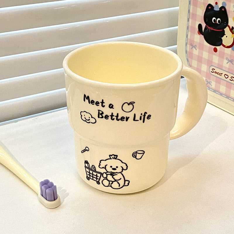 Ceramic mug with cute animal design Stornfield