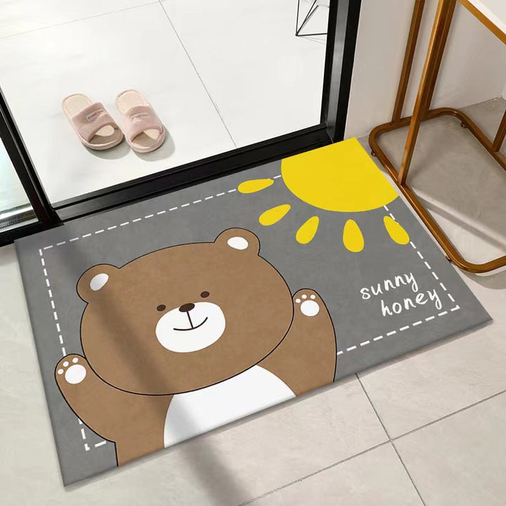 Cute Bear-Themed Doormat Stornfield