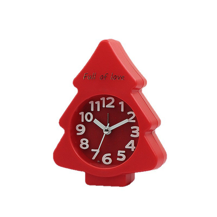 Funnier bedside clock in creative Christmas tree design Stornfield