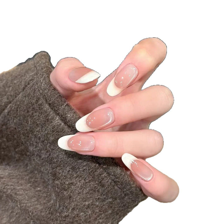 Ombre French Tip Press-On Nails Stornfield