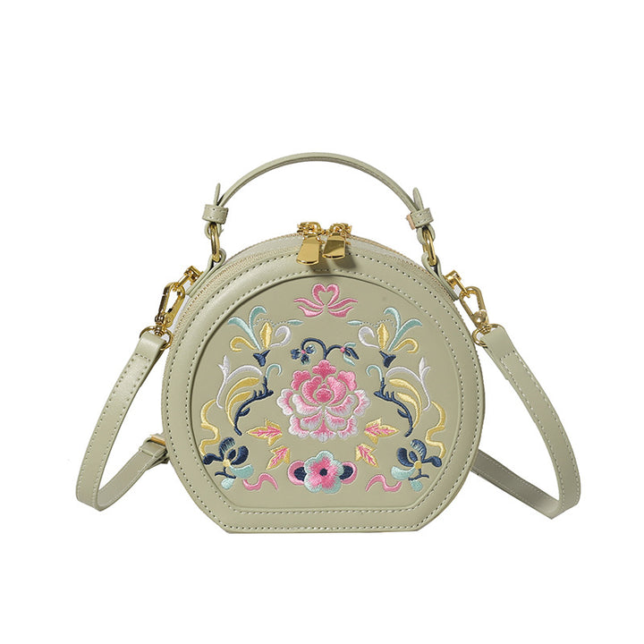 Vintage Floral Embroidered Handbag Stornfield