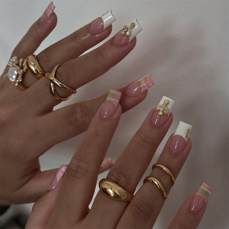 Decorative Press-On Nails with Unique Patterns Stornfield
