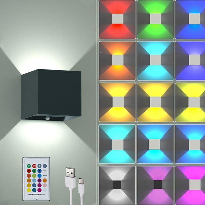 RGB Color Changing Wall Light