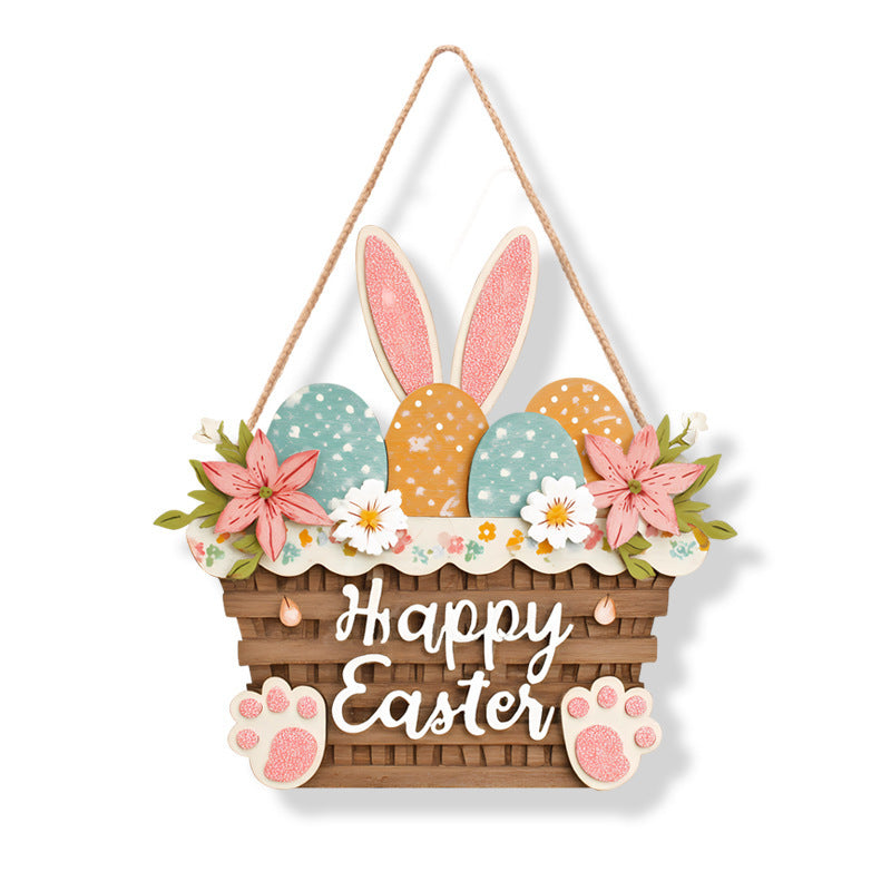 Decorative Easter-Themed Wall Hanging Sign