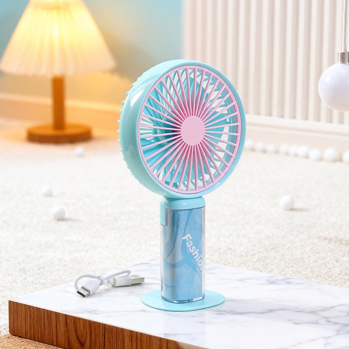 Women's Portable Battery-Powered Fan with Stylish Design Stornfield