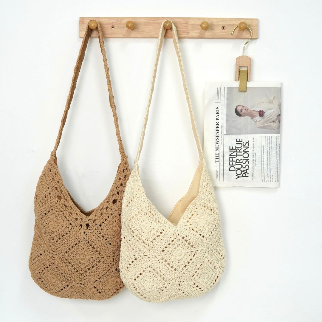 Hand-knotted shoulder bag Stornfield