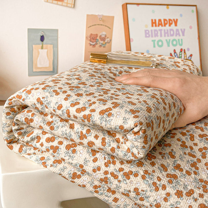 Reversible Playful Baby Quilt