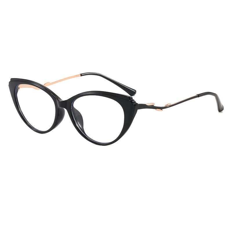 Fashionable Cat-Eye Glasses with Filigree Design Stornfield