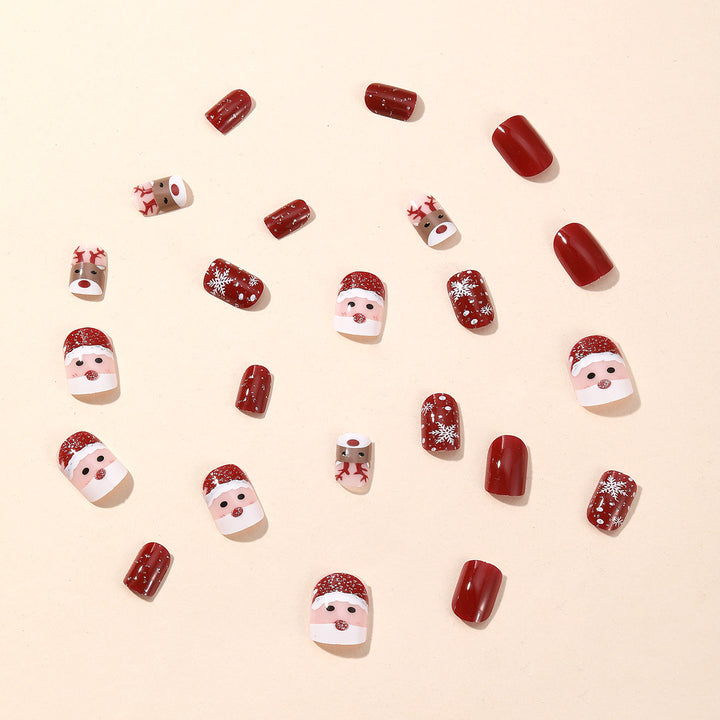 Holiday-Themed 3D Nail Art Set Stornfield