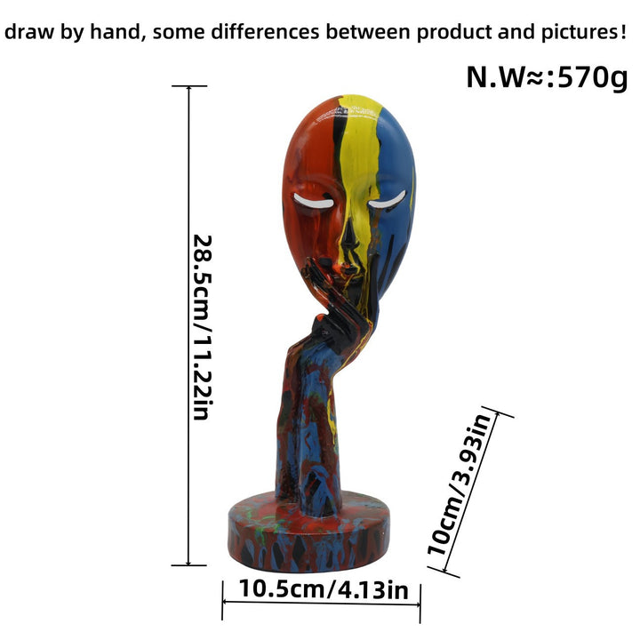 Artful decoration in the form of a thoughtful figure Stornfield