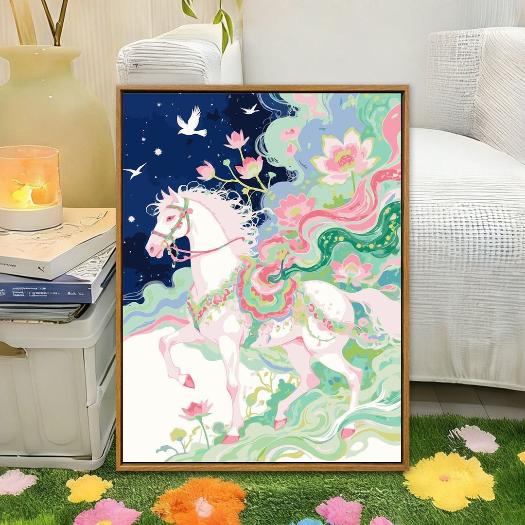 Artistic Horse Illustration Stornfield
