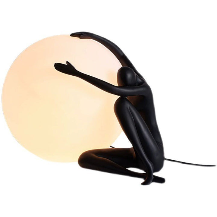 Artistic Table Lamp with Unique Sculptural Design